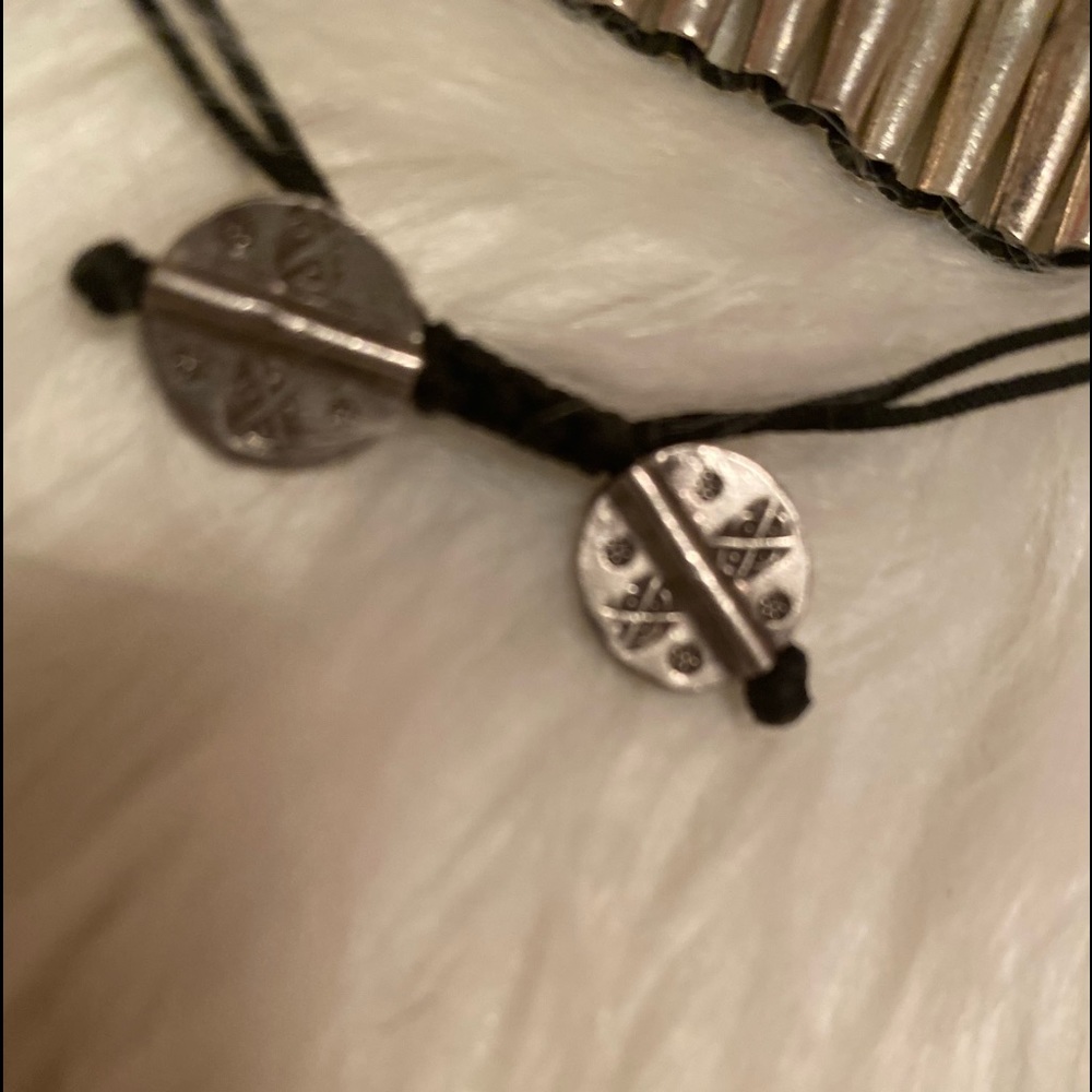 Handmade sterling silver adjustable bracelet, unisex, stylish & unique.